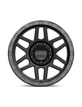 Felga aluminiowa KM544 MESA Satin Black W/ Gloss Black Lip KMC - ujęcie 3