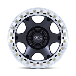Felga aluminiowa KM238 VI BEADLOCK Satin Black W/ Machined Ring KMC - ujęcie 2
