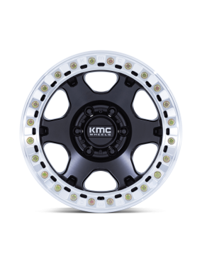 Felga aluminiowa KM238 VI BEADLOCK Satin Black W/ Machined Ring KMC - ujęcie 3
