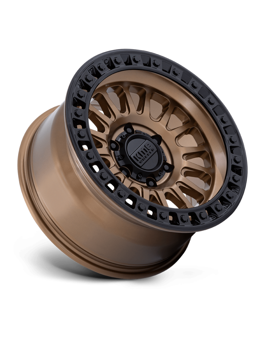 Felga aluminiowa KM552 IMS Matte Bronze W Gloss Black Lip KMC