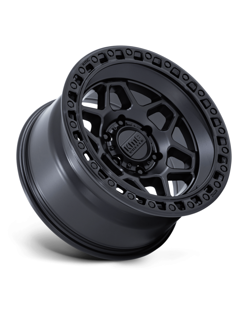 Felga aluminiowa KM553 TORX Matte Black W/ Gloss Black Lip KMC - ujęcie 3