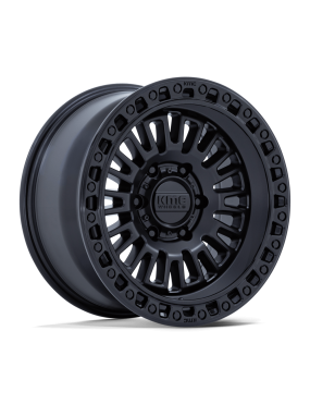 Felga aluminiowa KM554 AZTEC Matte Black W/ Gloss Black Lip KMC