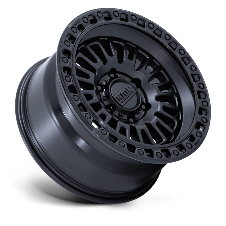 Felga aluminiowa KM554 AZTEC Matte Black W/ Gloss Black Lip KMC - ujęcie 2