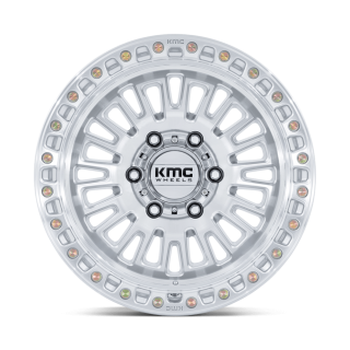 Felga aluminiowa KM554 AZTEC Gloss Silver W/ Machined Face KMC - ujęcie 2