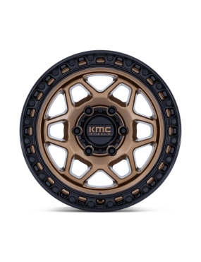Felga aluminiowa KM553 TORX Matte Bronze W Gloss Black Lip KMC - ujęcie 3