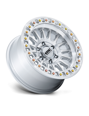 Felga aluminiowa KM552 IMS Gloss Silver W/ Machined Face KMC