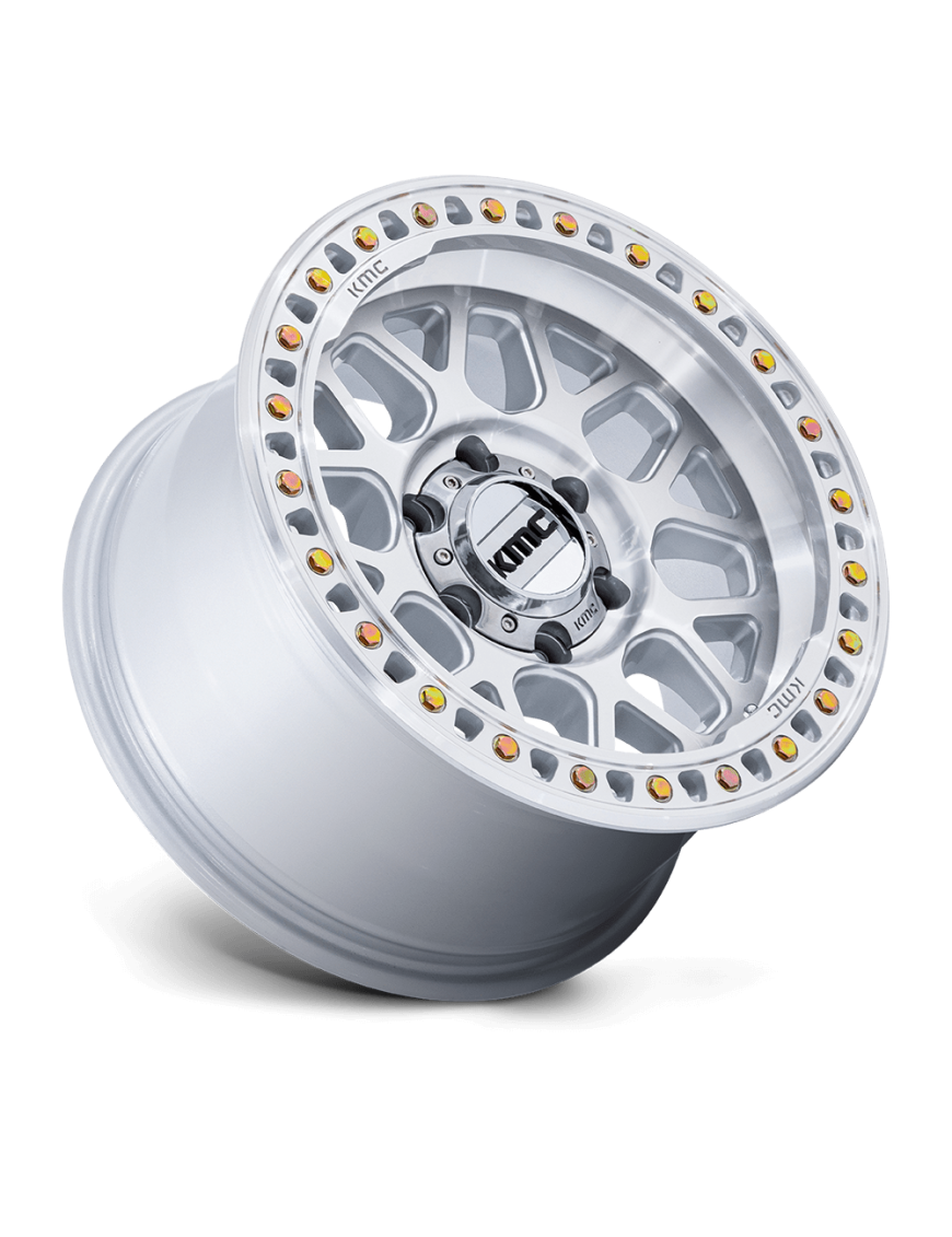 Felga aluminiowa KM549 GRS Gloss Silver W/ Machined Face KMC - ujęcie 2