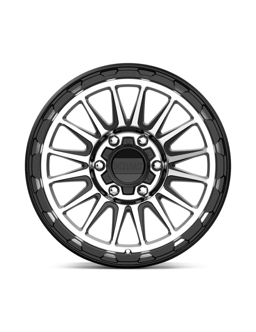 Felga aluminiowa KM542 IMPACT Satin Black Machined KMC - ujęcie 2