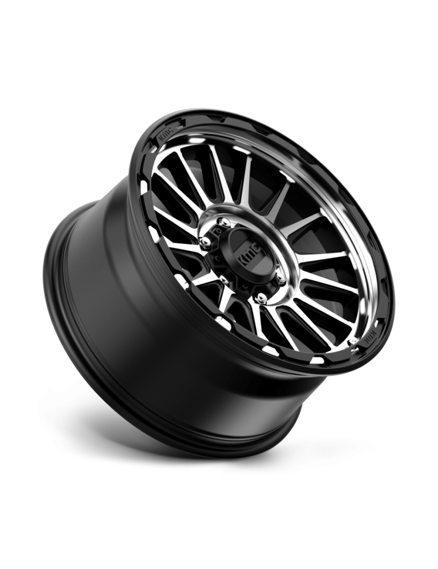 Felga aluminiowa KM542 IMPACT Satin Black Machined KMC - ujęcie 3