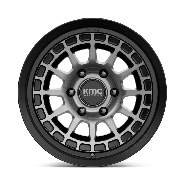 Felga aluminiowa KM719 CANYON Satin Black W/ Gray Tint KMC - ujęcie 2
