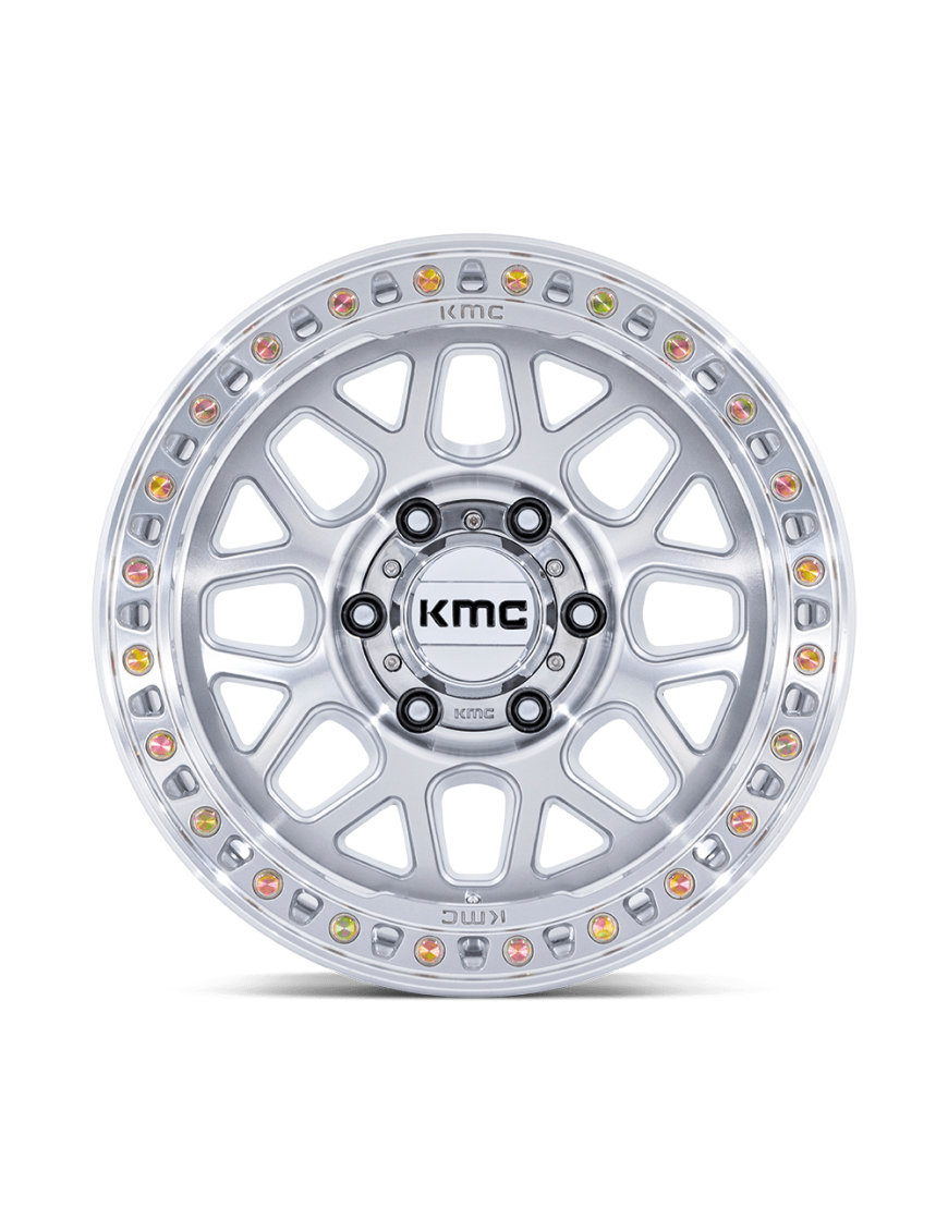 Felga aluminiowa KM549 GRS Gloss Silver W/ Machined Face KMC - ujęcie 3
