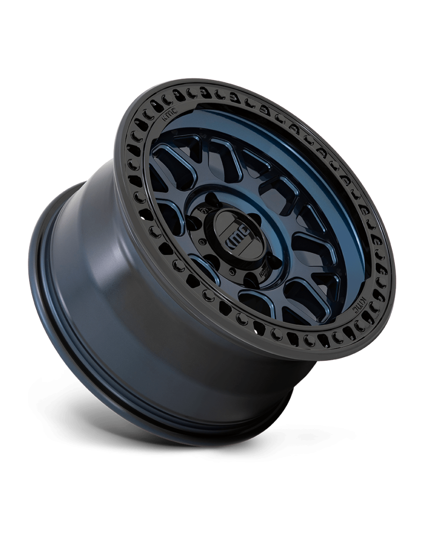 Felga aluminiowa KM549 GRS Midnight Blue W/ Gloss Black Lip KMC - ujęcie 2