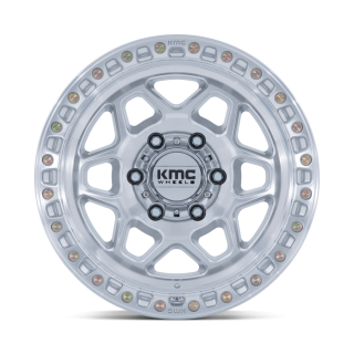 Felga aluminiowa KM553 TORX Gloss Silver W/ Machined Face KMC - ujęcie 2