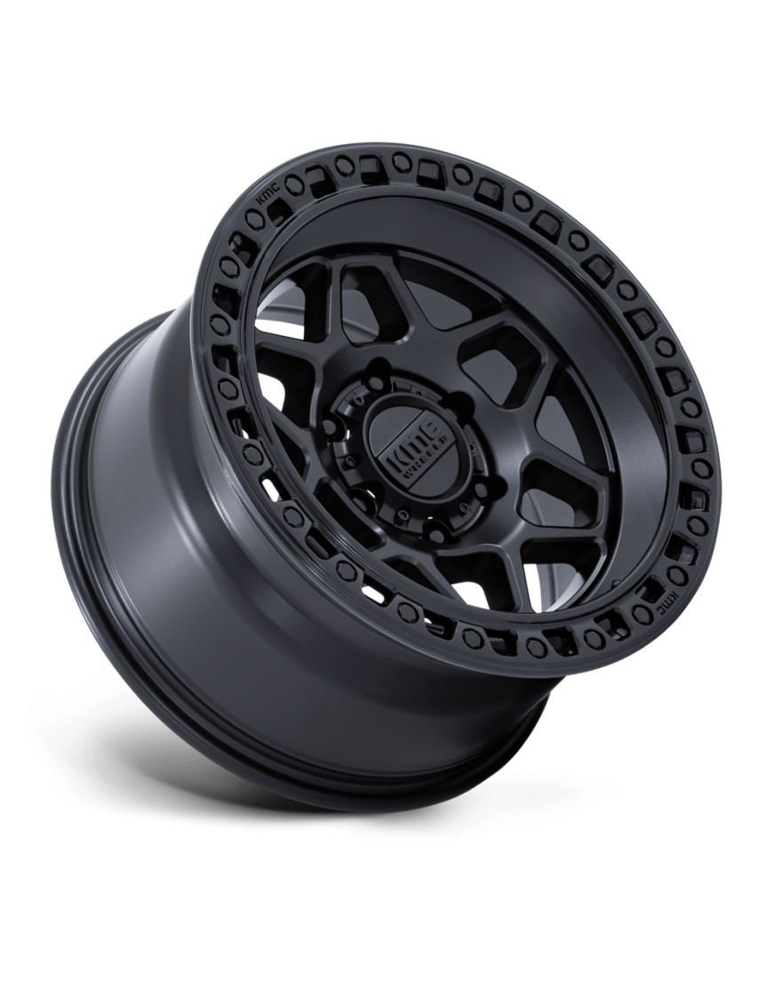 Felga aluminiowa KM553 TORX Matte Black W/ Gloss Black Lip KMC - ujęcie 3