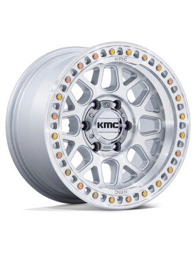Felga aluminiowa KM549 GRS Gloss Silver W/ Machined Face KMC