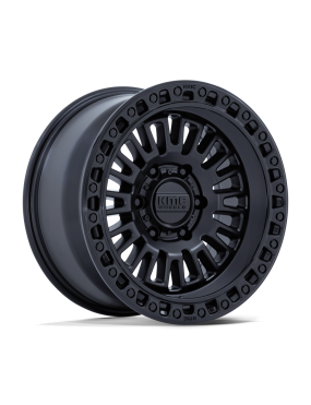 Felga aluminiowa KM554 AZTEC Matte Black W/ Gloss Black Lip KMC