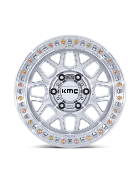 Felga aluminiowa KM549 GRS Gloss Silver W/ Machined Face KMC