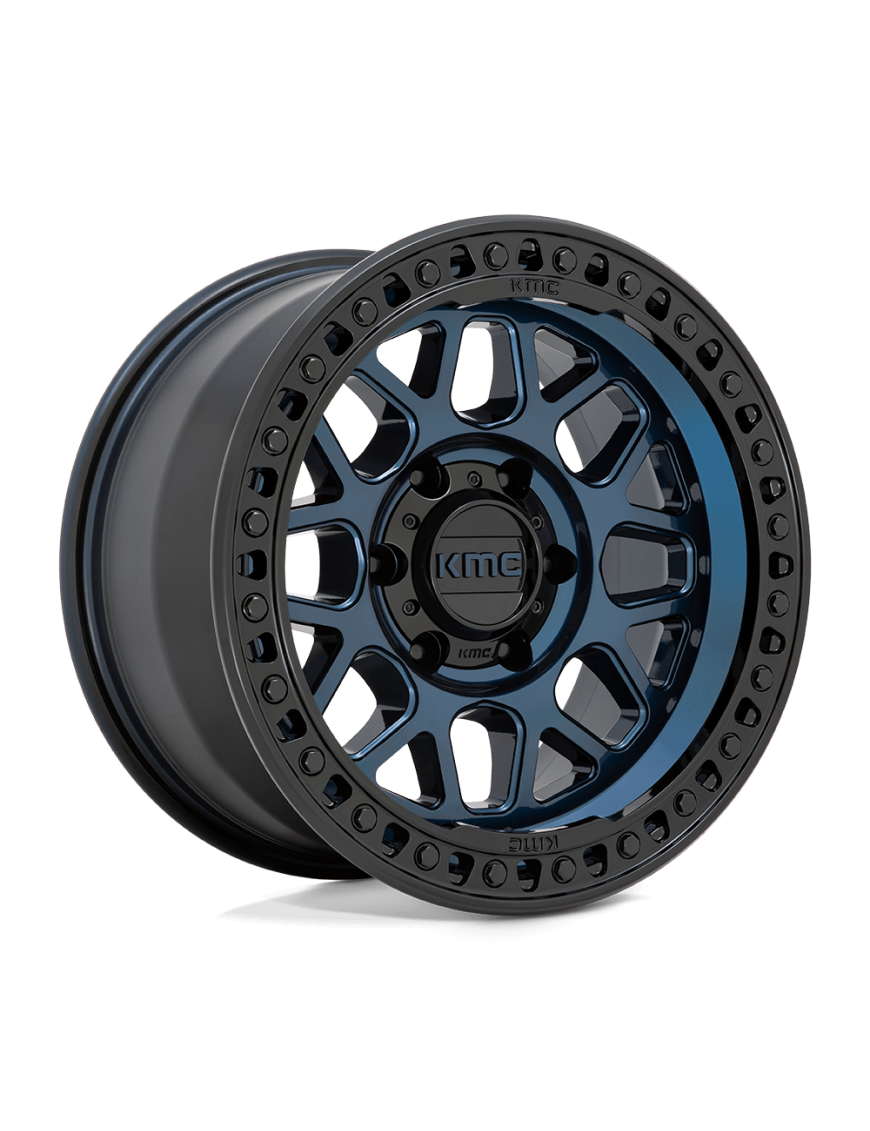 Felga aluminiowa KM549 GRS Midnight Blue W/ Gloss Black Lip KMC