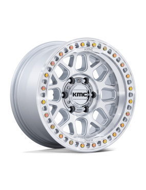 Felga aluminiowa KM549 GRS Gloss Silver W/ Machined Face KMC