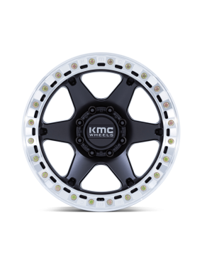 Felga aluminiowa KM238 VI BEADLOCK Satin Black W/ Machined Ring KMC - ujęcie 3