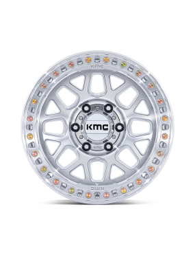 Felga aluminiowa KM549 GRS Gloss Silver W/ Machined Face KMC - ujęcie 3