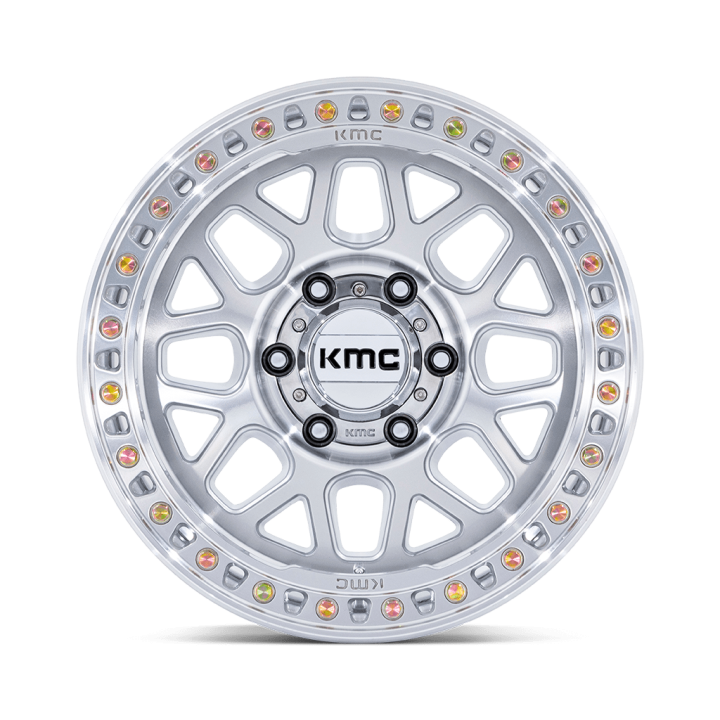 Felga aluminiowa KM549 GRS Gloss Silver W/ Machined Face KMC - ujęcie 3