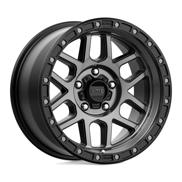 Felga aluminiowa KM544 Mesa Satin Black W/ Gray Tint KMC