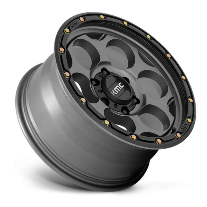 Felga aluminiowa KM541 Dirty Harry Satin Gray W/ Black LIP KMC - ujęcie 2
