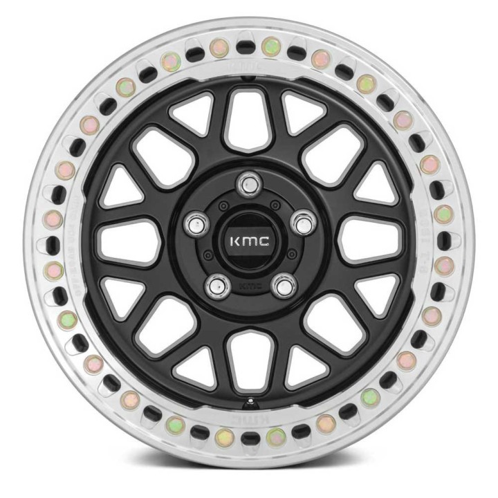 Felga aluminiowa KM235 Satin Black Beadlock KMC - ujęcie 2