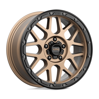 Felga aluminiowa KM535 Grenade Off-road Matte Bronze W/ Matte Black LIP KMC