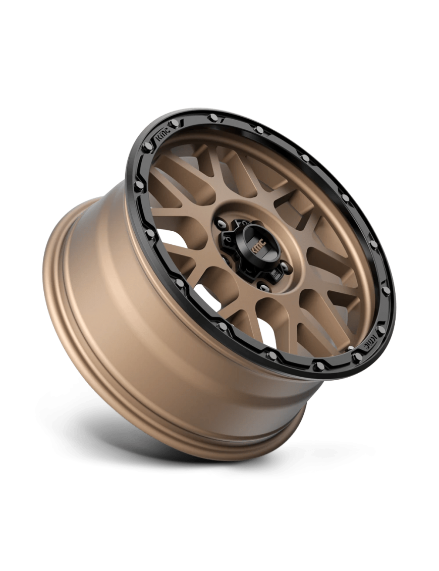 Felga aluminiowa KM535 Grenade Off-road Matte Bronze W/ Matte Black LIP KMC - ujęcie 2