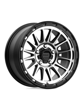 Felga aluminiowa KM542 Impact Satin Black Machined KMC