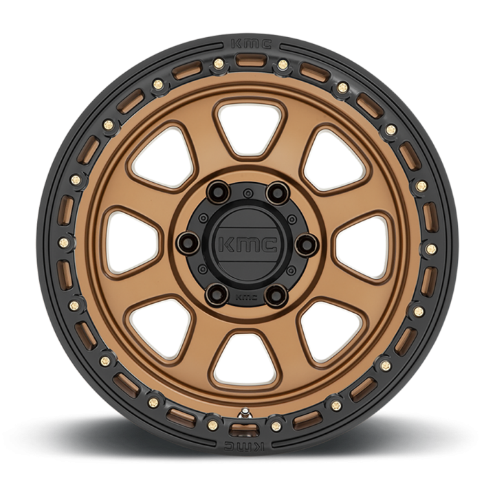 Felga aluminiowa KM548 Chase Matte Bronze W/ Black LIP KMC - ujęcie 3
