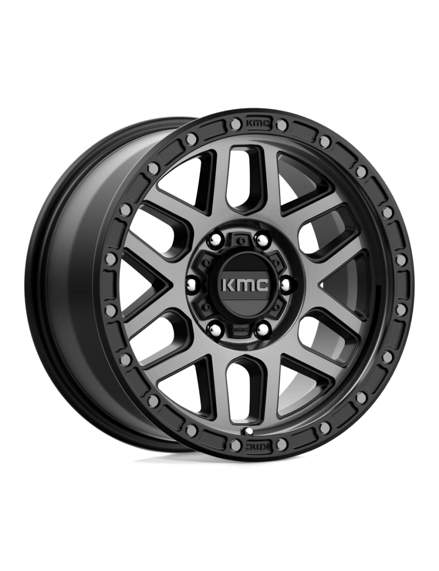Felga aluminiowa KM544 Mesa Satin Black W/ Gray Tint KMC