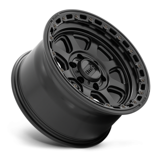 Felga aluminiowa KM548 Chase Satin Black W/ Gloss Black LIP KMC - ujęcie 2