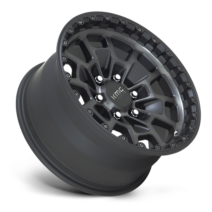 Felga aluminiowa KM718 Summit Satin Black W/ Gray Tint KMC - ujęcie 2