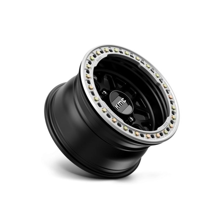 Felga aluminiowa KM235 Grenade Crawl Beadlock Satin Black KMC - ujęcie 2