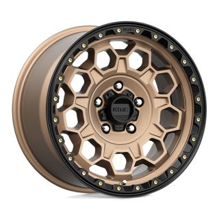 Felga aluminiowa KM545 Trek Matte Bronze W/ Black LIP KMC
