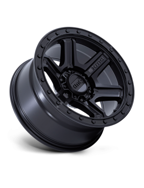 Felga aluminiowa KM551 Outrun Matte Black W/ Gloss Black LIP KMC - ujęcie 3