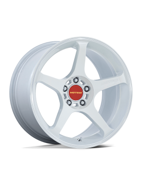 Felga aluminiowa MR159 BATTLE V Matsuri White Pearl W/ Machined Lip Stripe MOTEGI RACING