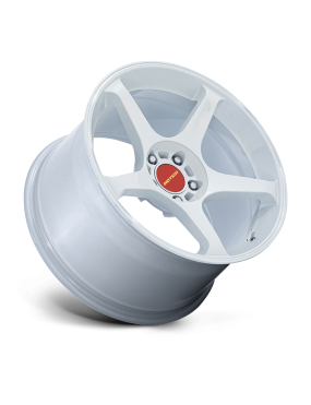 Felga aluminiowa MR159 BATTLE V Matsuri White Pearl W/ Machined Lip Stripe MOTEGI RACING - ujęcie 3