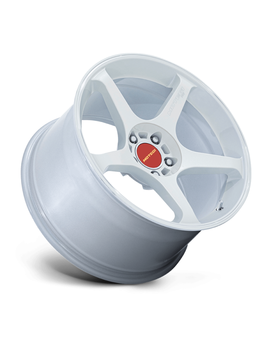 Felga aluminiowa MR159 BATTLE V Matsuri White Pearl W/ Machined Lip Stripe MOTEGI RACING - ujęcie 3