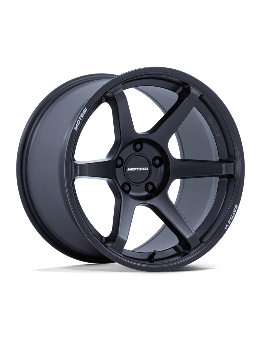 Felga aluminiowa MR160 BATTLE VI Matte Blackbird Metallic MOTEGI RACING