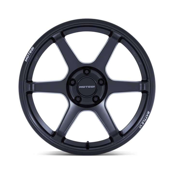 Felga aluminiowa MR160 BATTLE VI Matte Blackbird Metallic MOTEGI RACING - ujęcie 2
