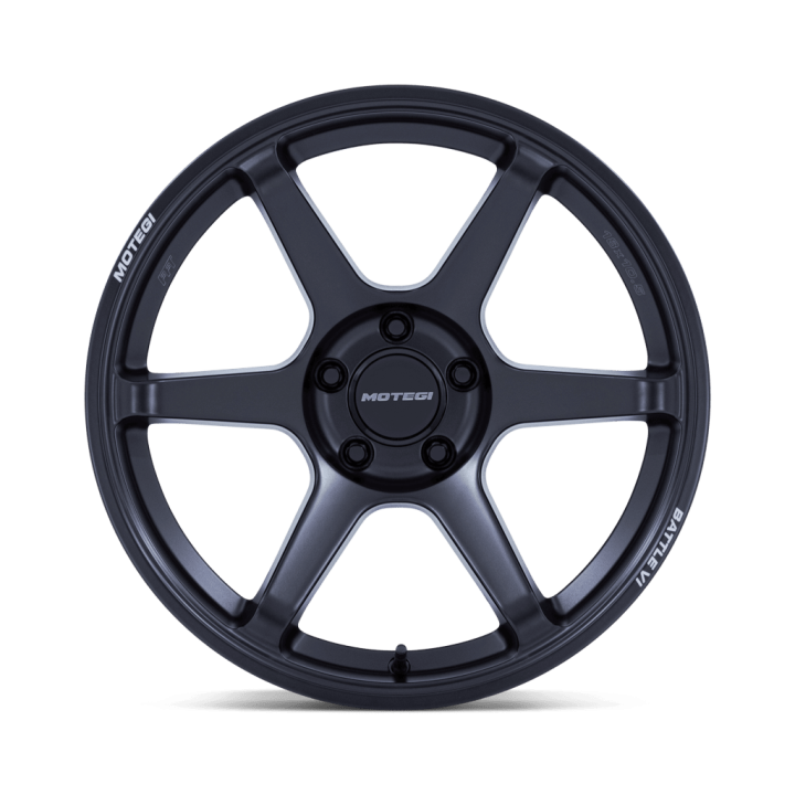 Felga aluminiowa MR160 BATTLE VI Matte Blackbird Metallic MOTEGI RACING - ujęcie 2
