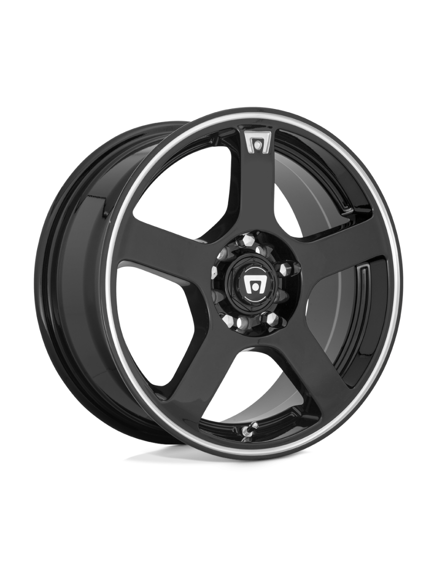 Felga aluminiowa MR116 FS5 Gloss Black W/ Machined Flange MOTEGI RACING