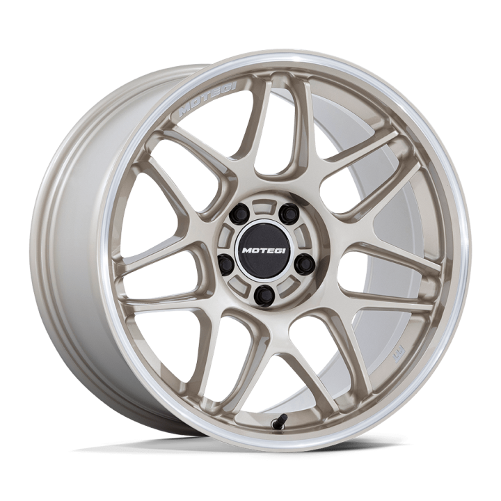 Felga aluminiowa MR158 TSUBAKI Motorsport Gold W/ Machined Lip MOTEGI RACING