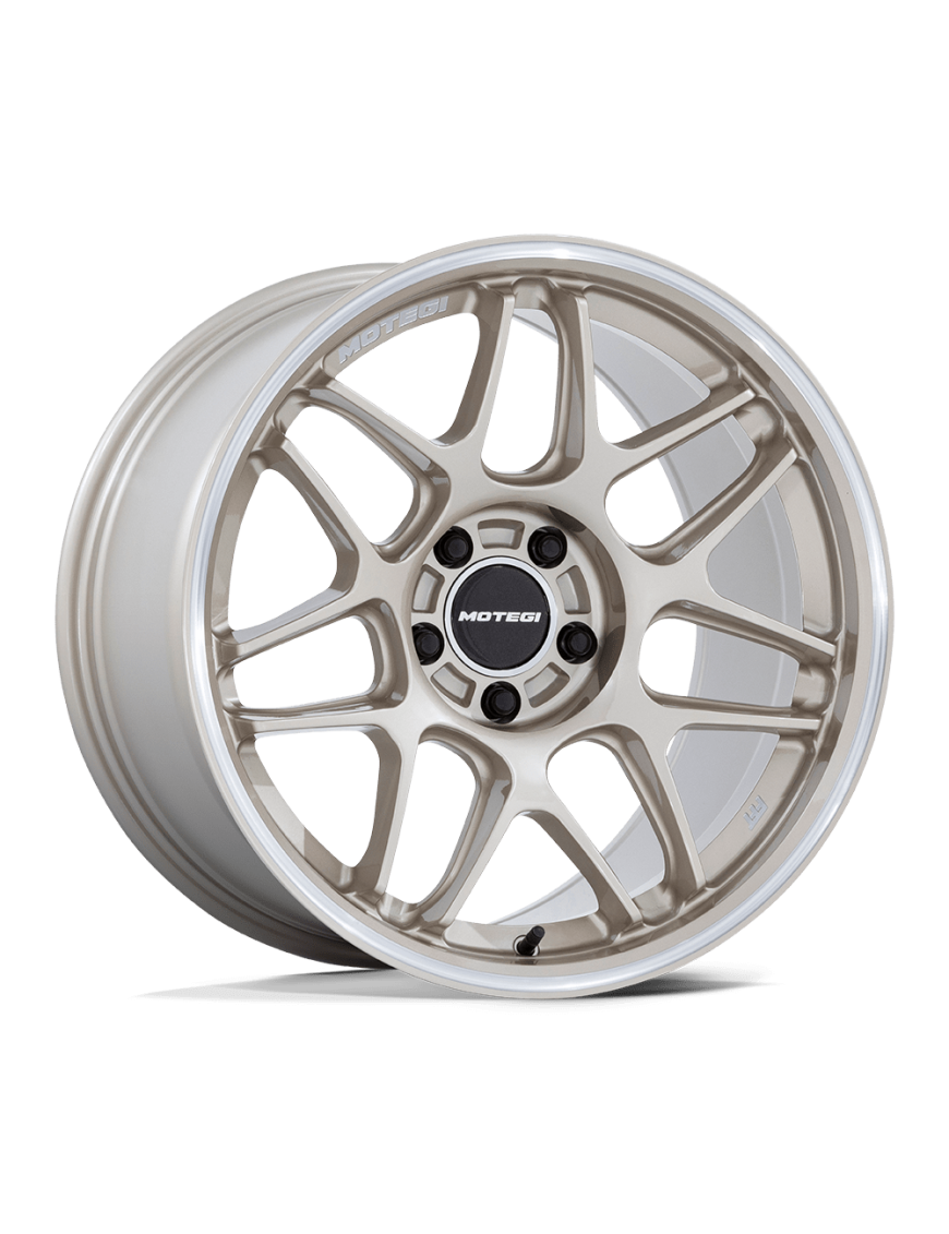 Felga aluminiowa MR158 TSUBAKI Motorsport Gold W/ Machined Lip MOTEGI RACING