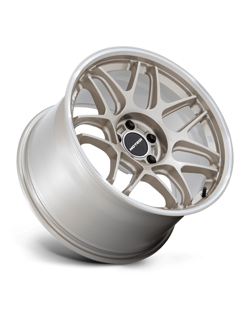 Felga aluminiowa MR158 TSUBAKI Motorsport Gold W/ Machined Lip MOTEGI RACING