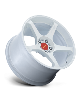 Felga aluminiowa MR159 BATTLE V Matsuri White Pearl W/ Machined Lip Stripe MOTEGI RACING - ujęcie 3